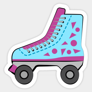 Roller Skate - Vector Illustration Sticker